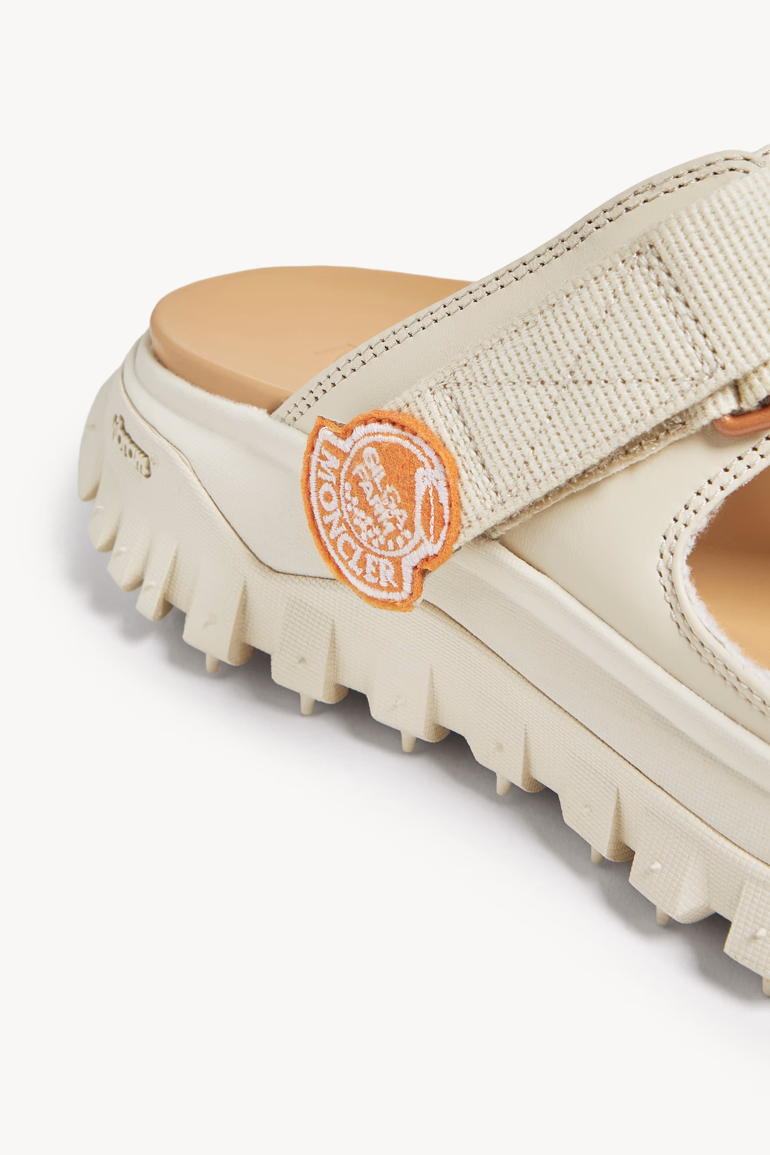 Moncler x Gilga Farm Designed by Donald Glover Trailgrip Vela Leather Sandals Men White Moncler 7